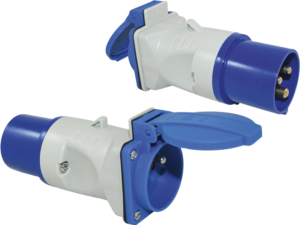 ADAPTATEUR MALE CEE/FEMELLE STANDARD 16 A