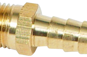 EMBOUT CANNELE MALE CONIQUE LAITON 1/4'' Ø 10 MM