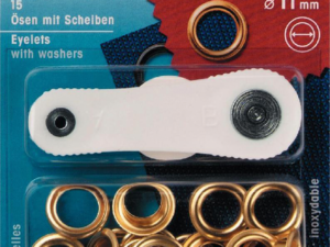 KIT OEILLET Ø11MM LAITON - LES 15