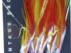 BAS DE LIGNE MAQUEREAU 5 HAM N°2/0 PLUMES R/J